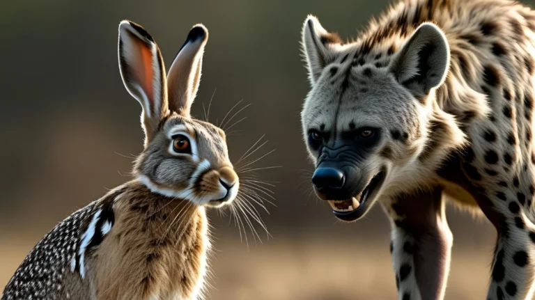 The Clever Hare and the Greedy Hyena